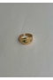 Heliophilia Silver Anillo de Cuerpo de Latón Dorado Ajustable